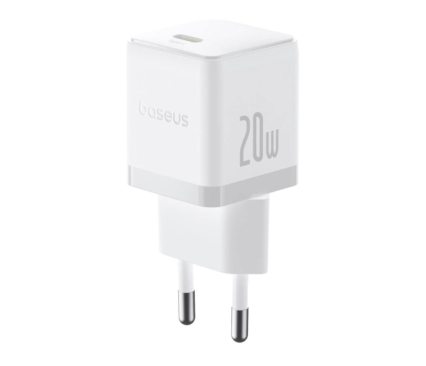Baseus Ładowarka sieciowa Palm 20W USB-C - biała - 1502173 - zdjęcie